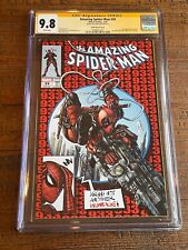 AMAZING SPIDER-MAN #39 CGC SS 9.8 ALAN QUAH SIGNED DEADPOOL #300 HOMAGE VARIANT picture