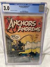 Anchors Andrews #1 (St. John, January 1953) Golden Age, Rare, CGC Graded (3.0) picture