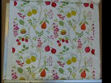 10Y KRAVET COUTURE FLORAL POM LEMON PEAR Strawberry TROPICAL EMBROIDERY RPUSD378 picture