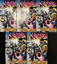 Uncanny X-men 283 by lot (x5 Copies) 1991 1st Appearance Of Bishop Marvel Key NM picture