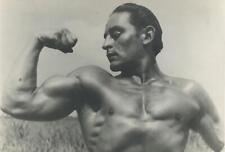 c. 1930's Bodybuilder Photograph by Earl Forbes GAY BEEFCAKE picture