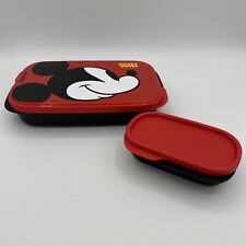 Tupperware Disney Mickey Mouse Slim Lunch Divided Container Kids-New picture