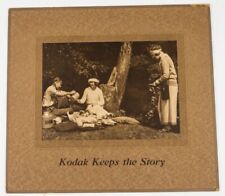 Very Scarce Vintage Grp of 4 c1922-24 Kodak Posters Retail Store Counter Display picture