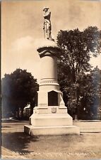 Real Photo Postcard Ethan Allen Monument in Manchester, Vermont picture