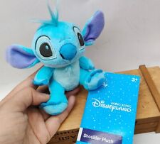 Hong Kong Disney Stitch Shoulder Pal Magnet Plush toy 12cm picture