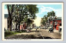 Concord NH-New Hampshire, South Main Street, Advertising, Vintage Postcard picture
