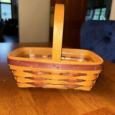 Longaberger  1997 Sweetheart Sweet Treats Basket & Protector. picture