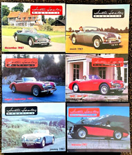 AUSTIN HEALEY Magazine LOT OF 6 Magazines 1987 British Sports Car Europe Auto picture
