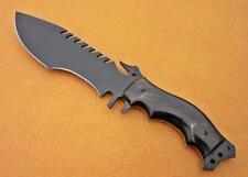 FANTASTIC CUSTOM HANDMADE 15'' HIGH CARBON STEEL TOOL HUNTING TRAKER WITH SHEATH picture