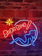 Bada Bing Girl Bar Open Neon Light Sign Lamp Beer Display Wall Decor 20