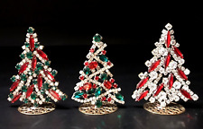 CZECH RHINESTONE CHRISTMAS TREES 3