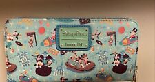 2023 Disney Parks Play In The Park Loungefly Wallet Mickey & Friends - Exact NEW picture