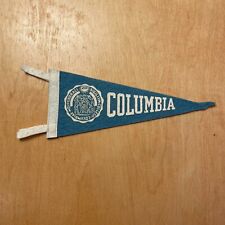 Vintage 1950s University of Columbia 5x9 Felt Pennant Flag picture