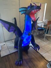 Hyde And Eek Inflatable Boutique Dragon Lighted Tested Working Swirling Light picture