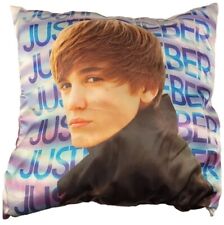 JUSTIN BEIBER Pillow 15x15 Throw Cushion Plush Bedroom Vintage Purple Pink Soft picture