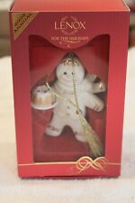 Lenox 2009 Annual Gingerbread Man Christmas Ornament Holiday Spice New In Box picture