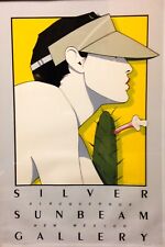 Rare Signed Numbered 111/250 Patrick Nagel 1980's Pop Art Print Silkscreen 80's picture