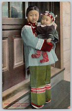 Antique Postcard~ Chinese Slave Nurse Girl & Baby Boy~ San Francisco, CA picture