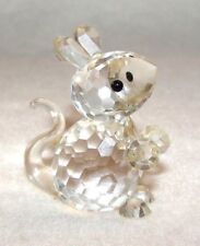 Asfour Crystal Mouse Figurine #653/17 - EUC picture