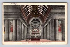 Albany NY- New York, Rotunda Educational Building, Vintage c1917 Postcard picture