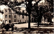 RPPC Hospital Decorah IA Iowa c1930s DOPS photo postcard P9 picture