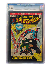AMAZING SPIDER-MAN #108 CGC 9.4 OW-W PAGES- MARVEL COMICS 1972 - FIRST SHA-SHAN picture