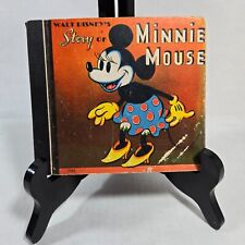 Walt Disney's Story of Minnie Mouse | Hardcover | Copyright 1938 | Vintage, Used picture