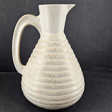 Signed Vintage C Miller MCM Mid Century Modern pottery pitcher vase decor picture