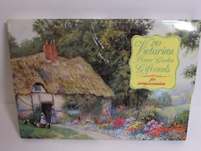VTG Victorian Flower Garden Gift Cards for Every Occasion 20 cards/ envelopes picture