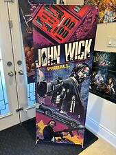 John Wick Pinball Banner 24' x 62' Heavy Vinyl [RARE], Father’s Day Gift picture