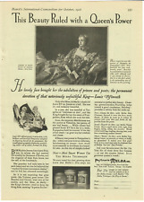 1928 Melba Beauty Vintage Print Ad This Beauty Ruled with a Queens Power picture
