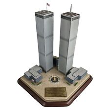 Danbury Mint Twin Towers World Trade Center NYC Commemorative Collectible picture