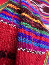 Hand Woven Place Mats Tzute Textile Art Guatemala Vintage VTG 16x13” Set of (4) picture