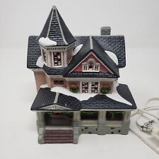 Copperfield Keepsake Victorian Series Vintage 1990s Lighted House Box TX3069A picture