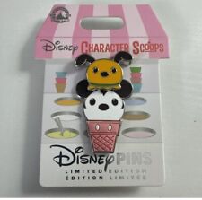 2024 Disney Parks Ice Cream Character Scoops Mickey Mouse Pluto LE 4000 Pin picture