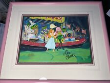Thumbelina Animation Cel + Background 1994 Production Art Don Bluth Autograph X1 picture