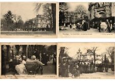 FRANCE PARIS VECU PARIS STREET LIFE 51 Vintage Postcards ALL DIFF. (L5511) picture