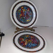 Lot Of (2) HENRI D' ARCEAU - LIMOGES  Collectors Plates, Numbered FRANCE picture