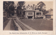 Vintage The Major's Inn Gilbertsville New York Early 1900s Postcard Travel Hotel picture