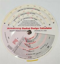 Armstron Gasket Design Calculator 1968 (Lancaster, PA) Industry Products picture