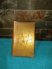 WWII Heart Shield Bible Gold Plate Cover Presented To Pvt. James C. York 1943 picture