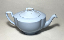 JOHNSON BROTHERS ~ Early Light Blue 4-Cup TEA POT (Greydown Blue) ~ England picture