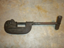 Vintage Old Ridgid 2 #2 1/8 to 2 Pipe Cutter The Ridge Tool CO -Stamped Pat Pend picture