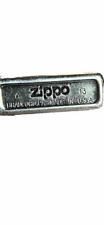 vintage A13 sterling silver zippo lightening picture