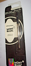 Sealed Mont Blanc Pack Genuine MontBlanc Ballpoint, Black Medium picture