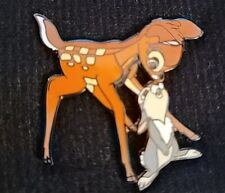 Disneyland 2001 DLR - Bambi & Thumper Touching Noses Pin 5024 picture