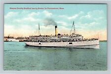 Boston MA-Massachusetts Steamer Dorothy Bradford Passenger Ship Vintage Postcard picture