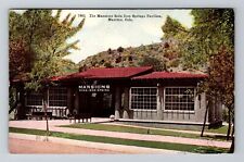Manitou Springs CO-Colorado, Mansions Soda Iron Springs, Vintage Postcard picture