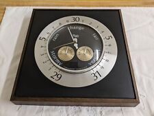 Vtg. MCM Taylor square shaped wall barometer. picture