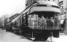 Electric Railroad Train Beaverton Oregon OR Reprint Postcard picture